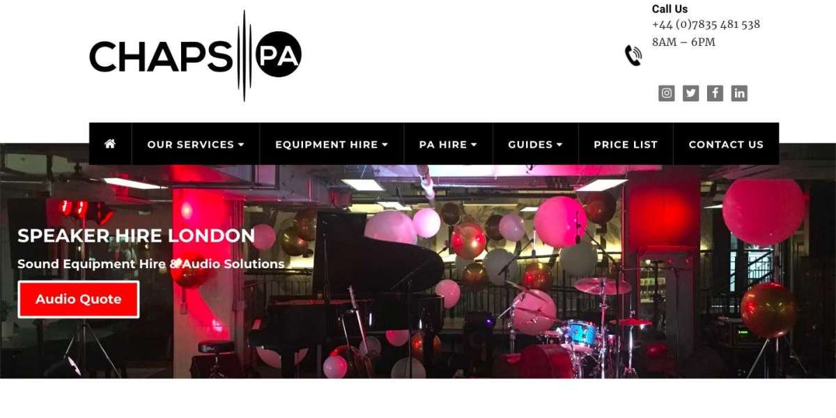 Enhancing Your Event with Sound System and Speaker Hire in London