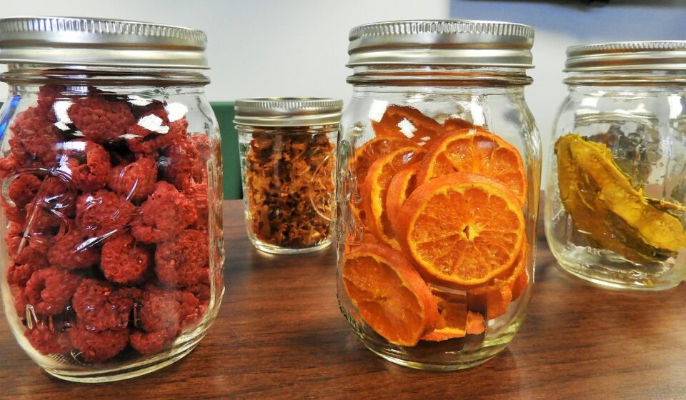 christmas background, mason jars, dehydrated, nature, fruit, oranges, raspberries, preservation, canned, prepping, nutrition, slice, healthy, dried, home, dehydrator, food, pantry, garden