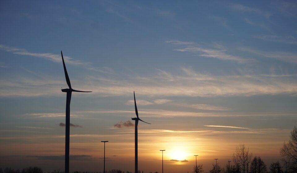 windmills, wind farm, wind energy, wind turbines, sunset, renewable energy, climate, climate change, energy transition, nature, wind, turbine