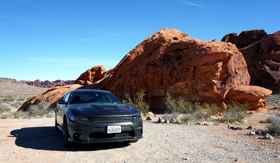 auto, car, muscle car, dodge, car wallpapers, charger, r t, nevada, nature, mountains